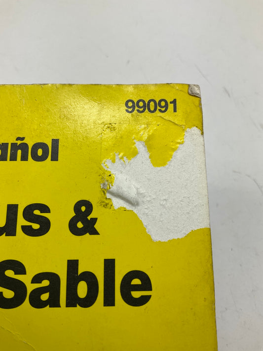 Haynes 99091 Manual De Reparacion Para Carros Taurus & Sable De 86-95 - Dañado