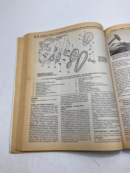 Haynes 99091 Manual De Reparacion Para Carros Taurus & Sable De 86-95 - Dañado