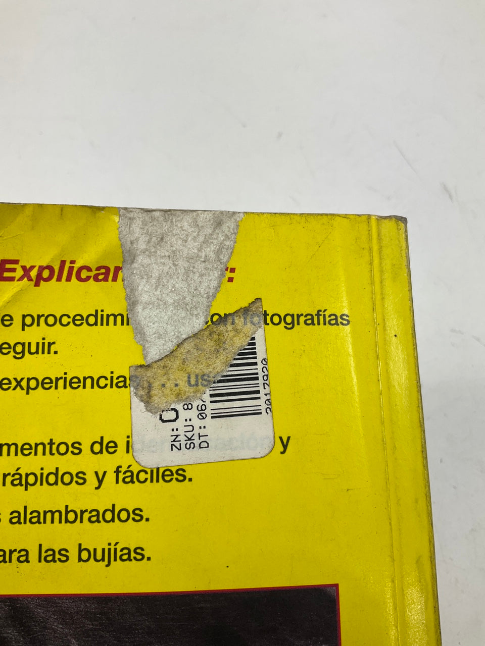 Haynes 99091 Manual De Reparacion Para Carros Taurus & Sable De 86-95 - Dañado