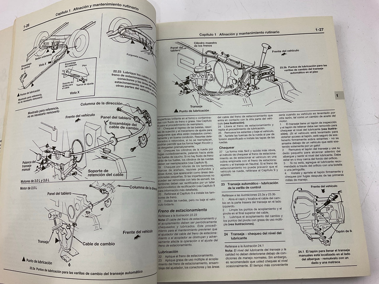 Haynes 99091 Manual De Reparacion Para Ford Taurus & Sable De 1986-1995 ABIERTO