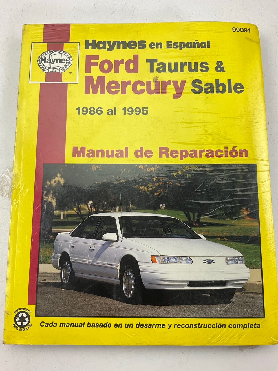 Haynes 99091 Manual De Reparacion Para Carros Taurus & Sable De 1986-1995