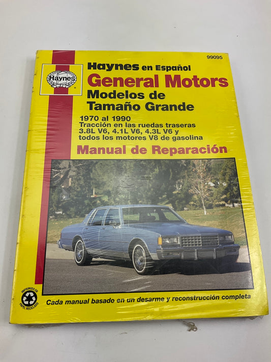 Haynes 99095 Manual En Espanol 70-90 GM General Motors Model Tamano Grande