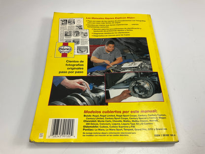 Haynes 99100 Manual De Reparacion 1970-1988 GM Modelos De Tamaño Mediano - USADO