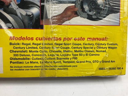 Haynes 99100 Manual De Reparacion - 1970-1988 GM Modelos De Tamaño Mediano