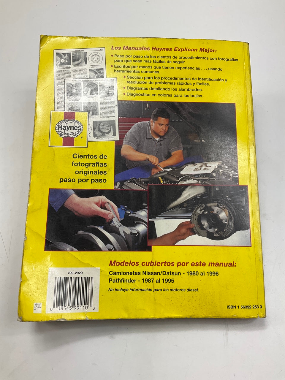 USADO - Haynes 99110 Manual De Reparacion Para Camionetas 80-96 Pathfinder 87-95