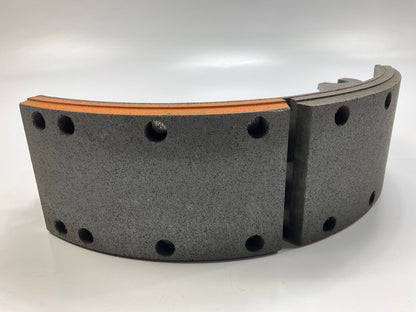 RELINED HDA MR4702QH20P Front Brake Shoe 15''X4'', 20000 LBs, 4702Q (20K Lbs)