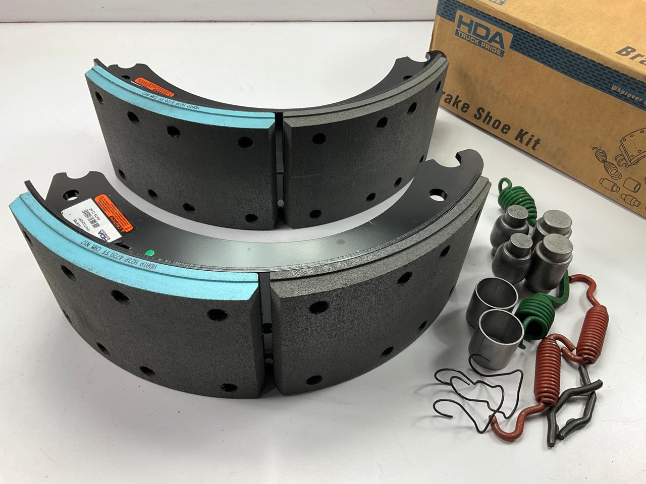 REMAN HDA MRK4720QH23P 4720Q Plus 16.5x5 Brake Shoe Kit, 23K Premium Lining