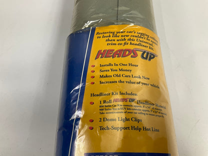 Heads Up HU-904 Light Gray Truck Headliner Repair Kit