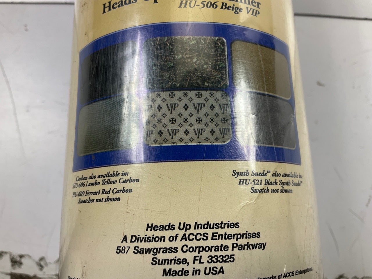 Heads Up HU-905 Dark Gray Pickup Truck Headliner Replacement, Universal
