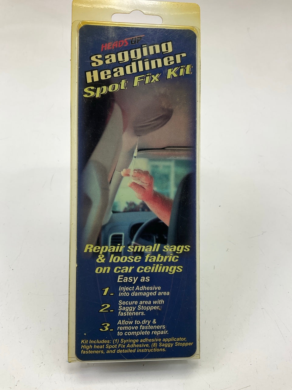 Heads Up HU-SF860 Headliner Sagging Head Liner Spot Fix Repair Kit