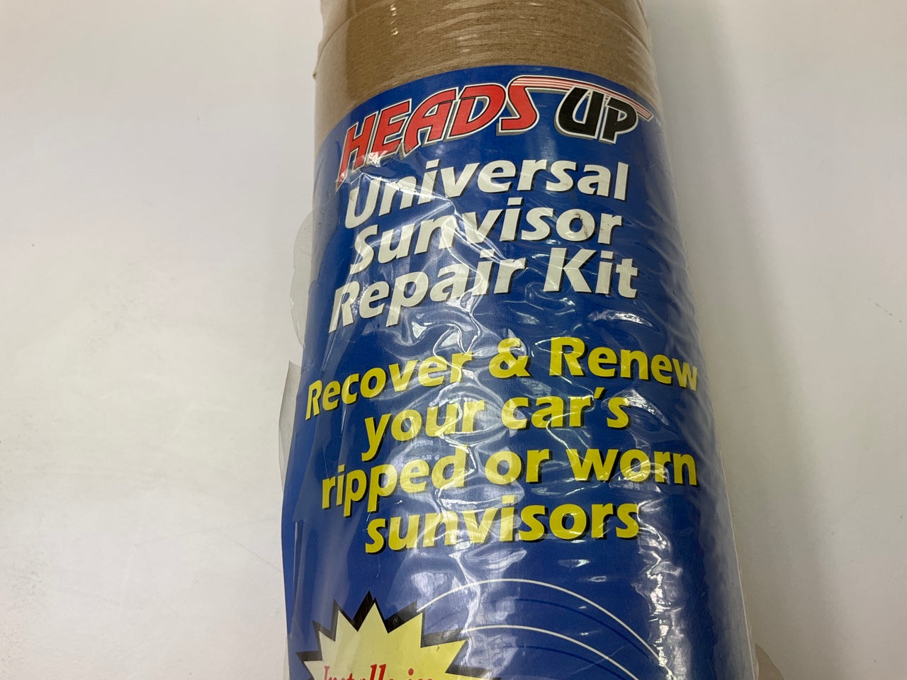 Heads Up HU707 Tan (Doe Skin) SunVisor Sun Visor Re-cover Repair Kit 18''x54''