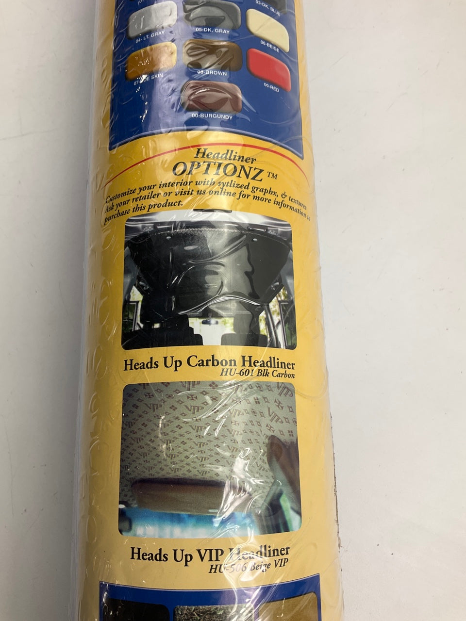 Heads Up HU-907 Doe Skin Tan Color Standard Headliner Head Liner Replacement Kit