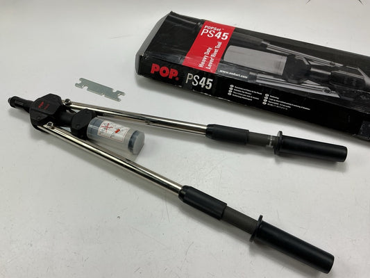 MISSING NOSEPIECES - SOLD AS IS - Heli-Coil PS45 Heavy Duty Pop-Rivet Tool