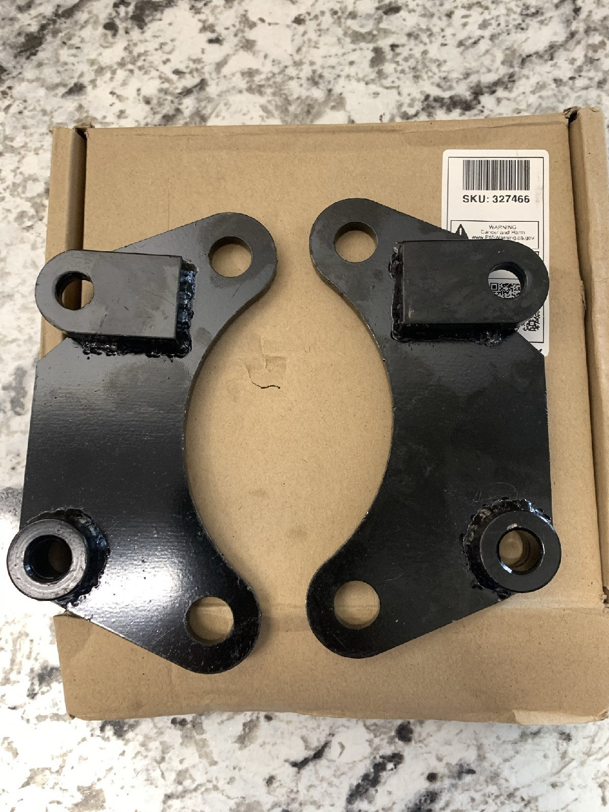 Helix 327466 13'' Brake Caliper Mounting Brackets For Mustang II IFS 830-9807