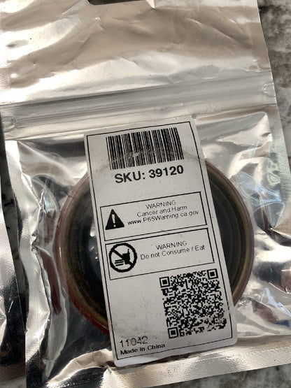 (2) Helix 39120 Wheel Seals