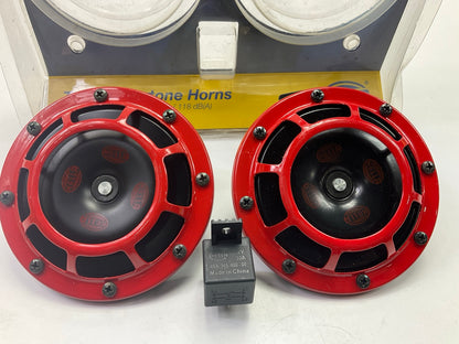 HELLA 003399803 Supertone 12V High Tone / Low Tone Twin Horn Kit  118 DBA