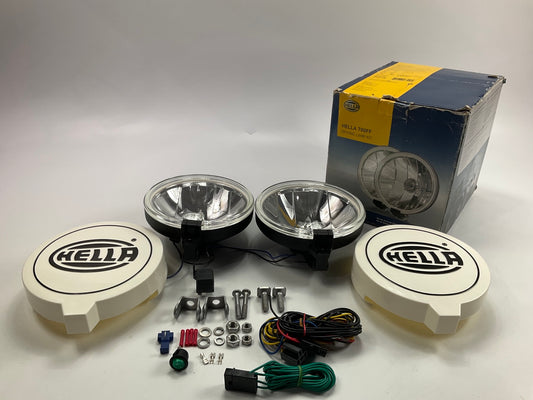 Hella 700FF 7'' Halogen Driving Lamp Lights Kit, H3 55 Watt, Round