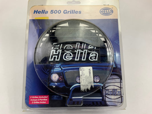 Hella 165530801 500/500FF Series 6.4'' Round Light Protective Grille Cover - 2PCS