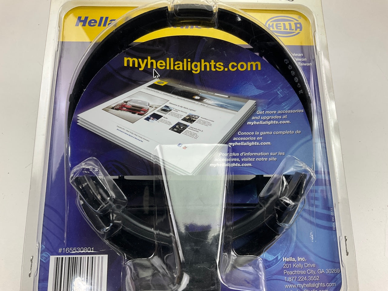 Hella 165530801 500/500FF Series 6.4'' Round Light Protective Grille Cover - 2PCS