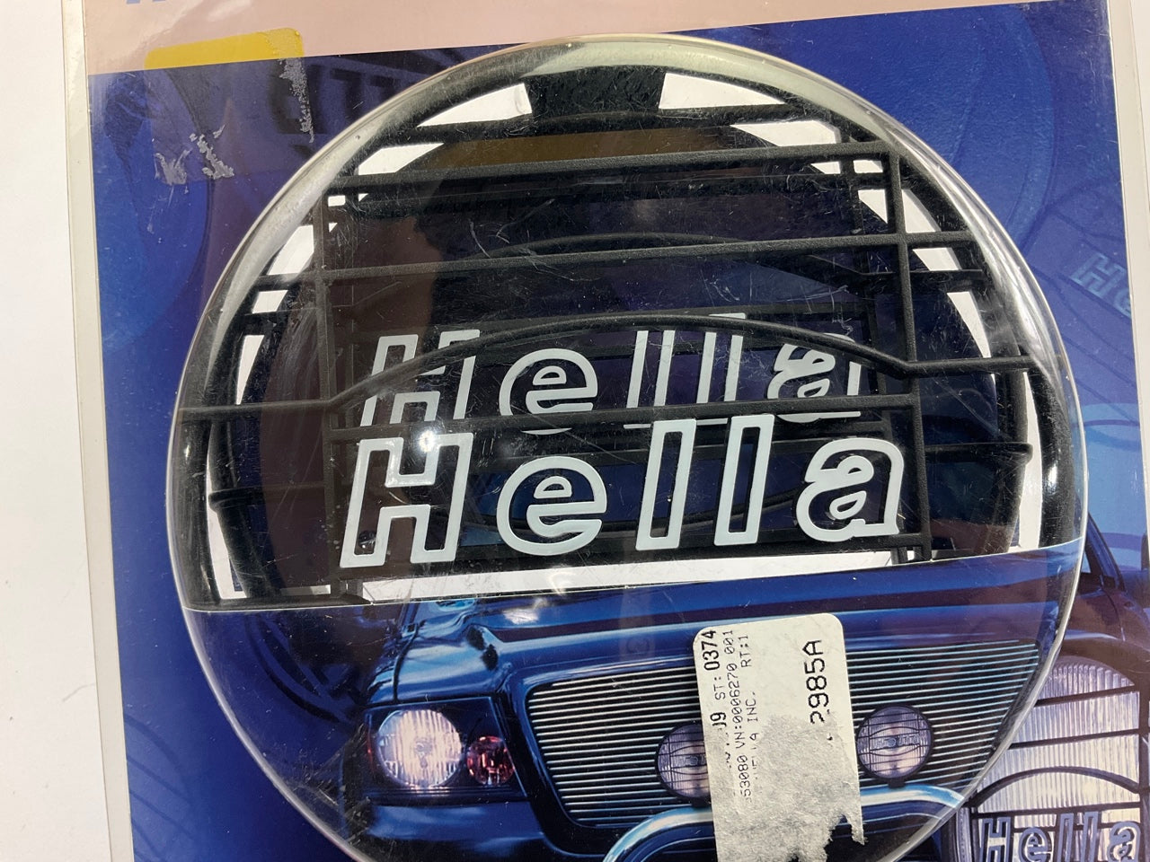 Hella 165530801 500/500FF Series 6.4'' Round Light Protective Grille Cover - 2PCS