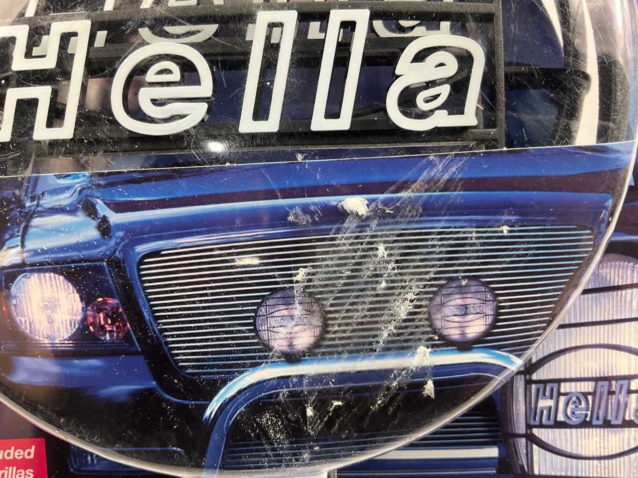 Hella 165530801 500/500FF Series 6.4'' Round Light Protective Grille Cover - 2PCS