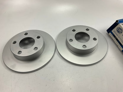 (2) Hella 355105-682 Rear Disc Brake Rotors