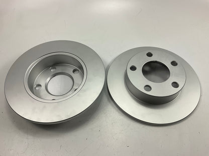 (2) Hella 355105-682 Rear Disc Brake Rotors