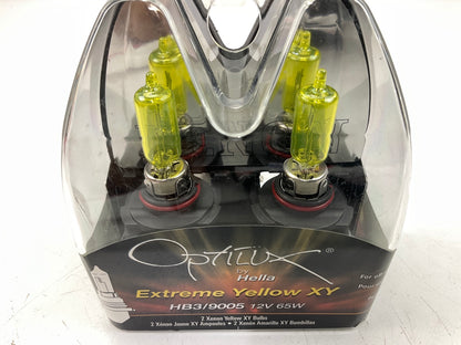 Hella H71070582 Optilux Extreme YELLOW Light Bulbs HB3 / 9005 12V 65W Pack Of 2
