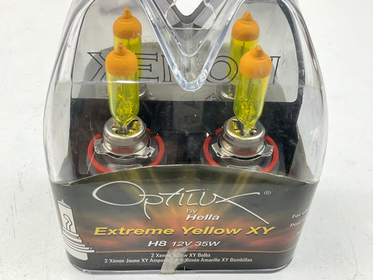 Hella H71071072 Optilux XY Series H8 Xenon Halogen Fog Light Bulb 12V 35W, Pair