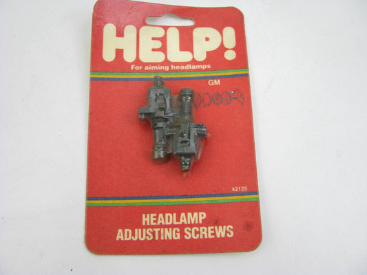 Help 42125 Headlamp Headlight Adjusting Screws