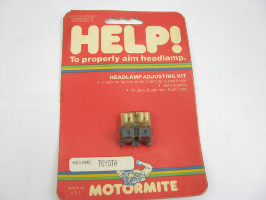 Help 42180C Headlamp Headlight Adjusting Nuts For 1970-1984 Toyota