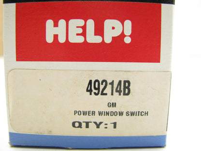 Help! Dorman 49214B Front Left Drivers Side Power Window Switch
