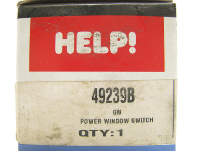 Help (Dorman Brand) 49239B Power Window 1 Button Switch