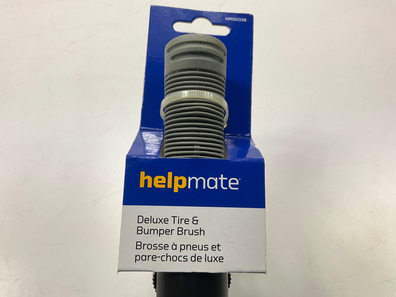 5 PACK - HelpMate HM92036-5 Tire & Bumper Cleaning Brush, Stiff Bristles