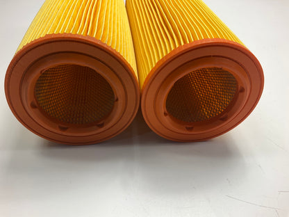 (2) Hengst E396L Air Filter For 1987-1998 Saab 9000 AR366 9174 LX801 CA6393