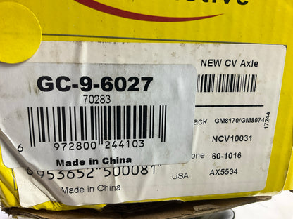 Heri 70283 Front Left AUTO TRANS CV Axle
