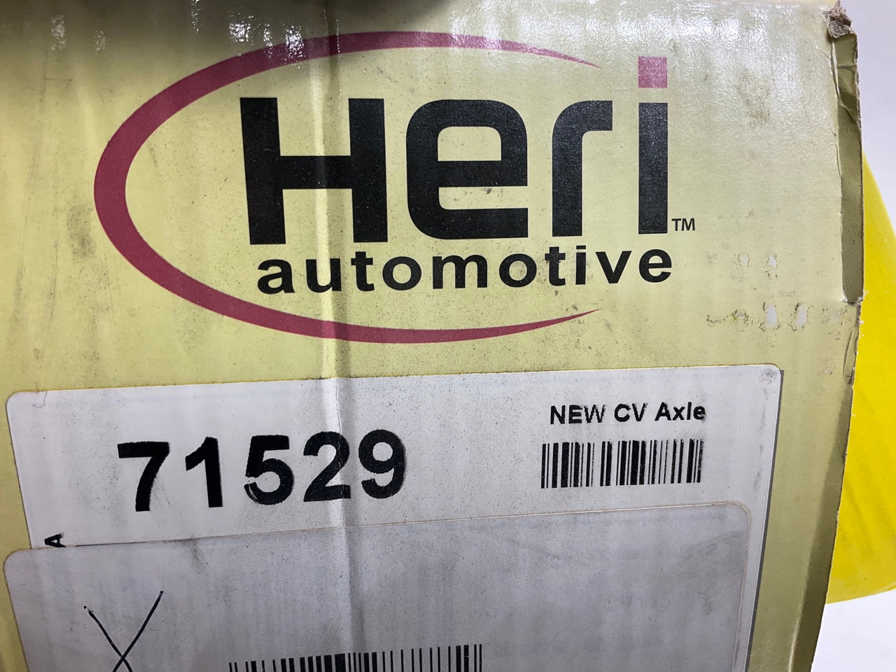 REMAN. Heri 71529 Front Left CV Axle - AUTO TRANS ONLY