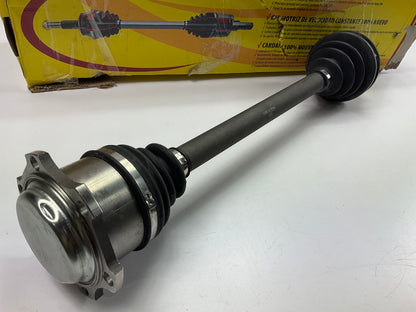 REMAN. Heri 77923 Front Left CV Axle - MANUAL TRANS ONLY