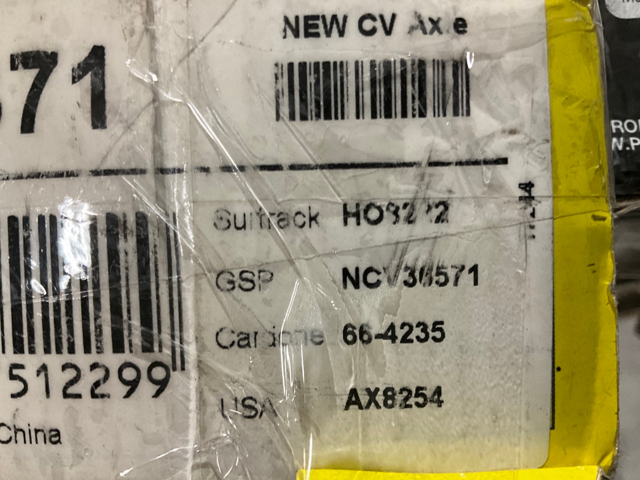 REMAN. Heri 91371 Front Right Manual Transmission CV Axle Assembly