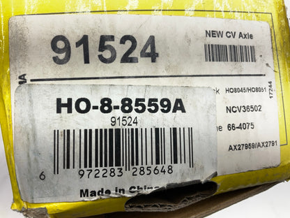 Heri 91524 Front Right CV Axle 1990-1993 Honda Accord MANUAL TRANS