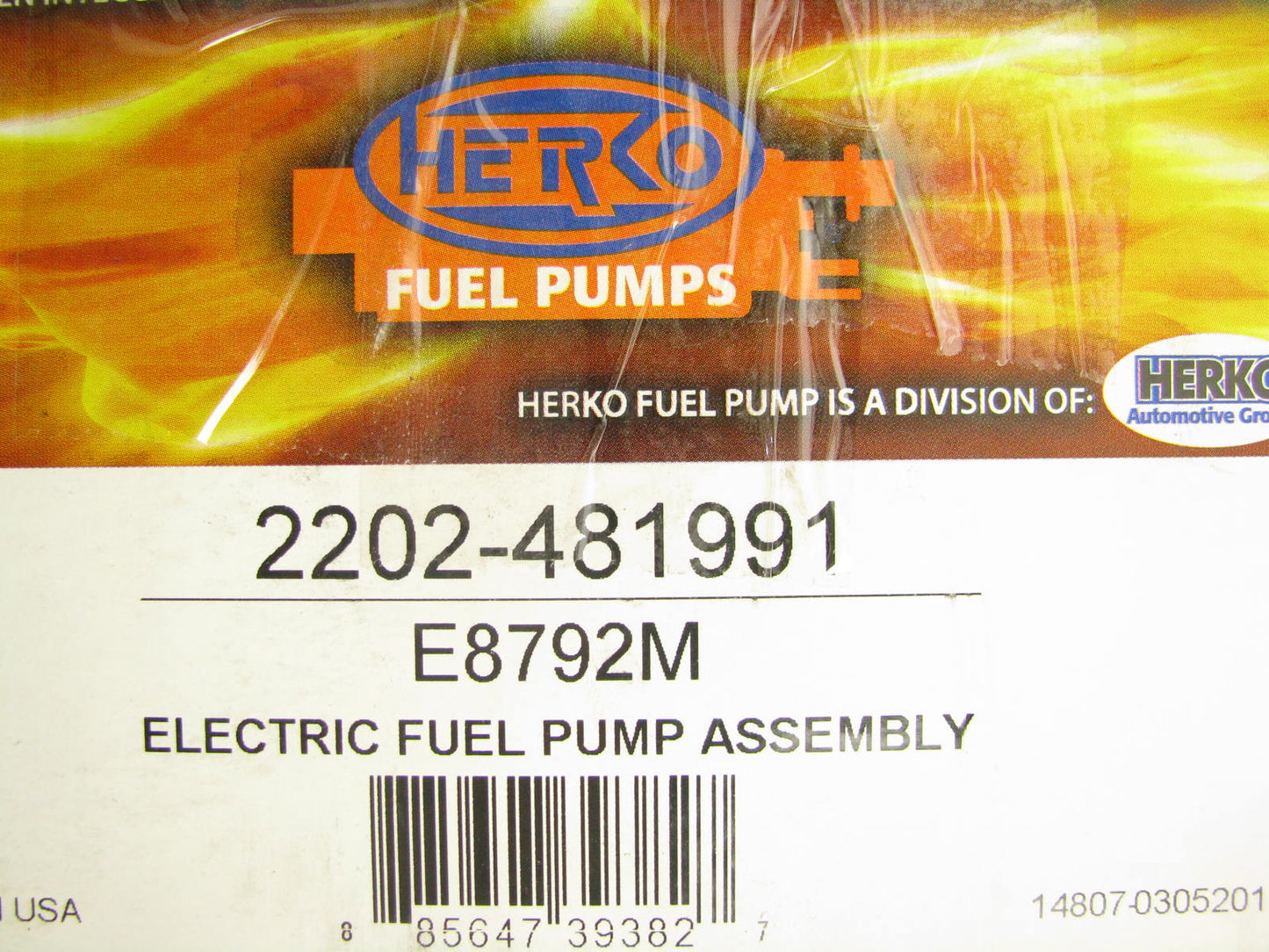 Herko 2202-481991 Electric Fuel Pump Module Assembly