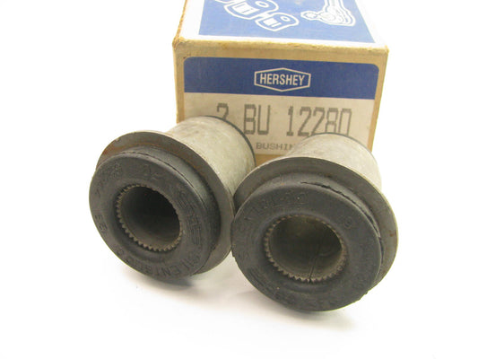 (2) Hershey 12280 FRONT UPPER Suspension Control Arm Bushing