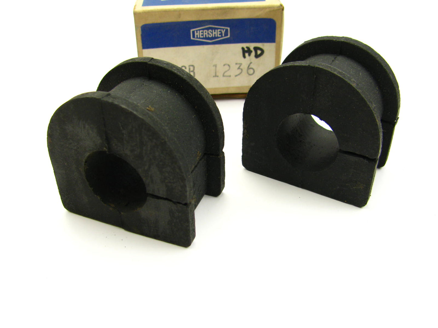 (2) Hershey SB-1236 Suspension Stabilizer Bar Bushing - Front