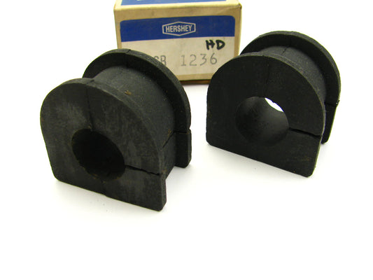 (2) Hershey SB-1236 Suspension Stabilizer Bar Bushing - Front