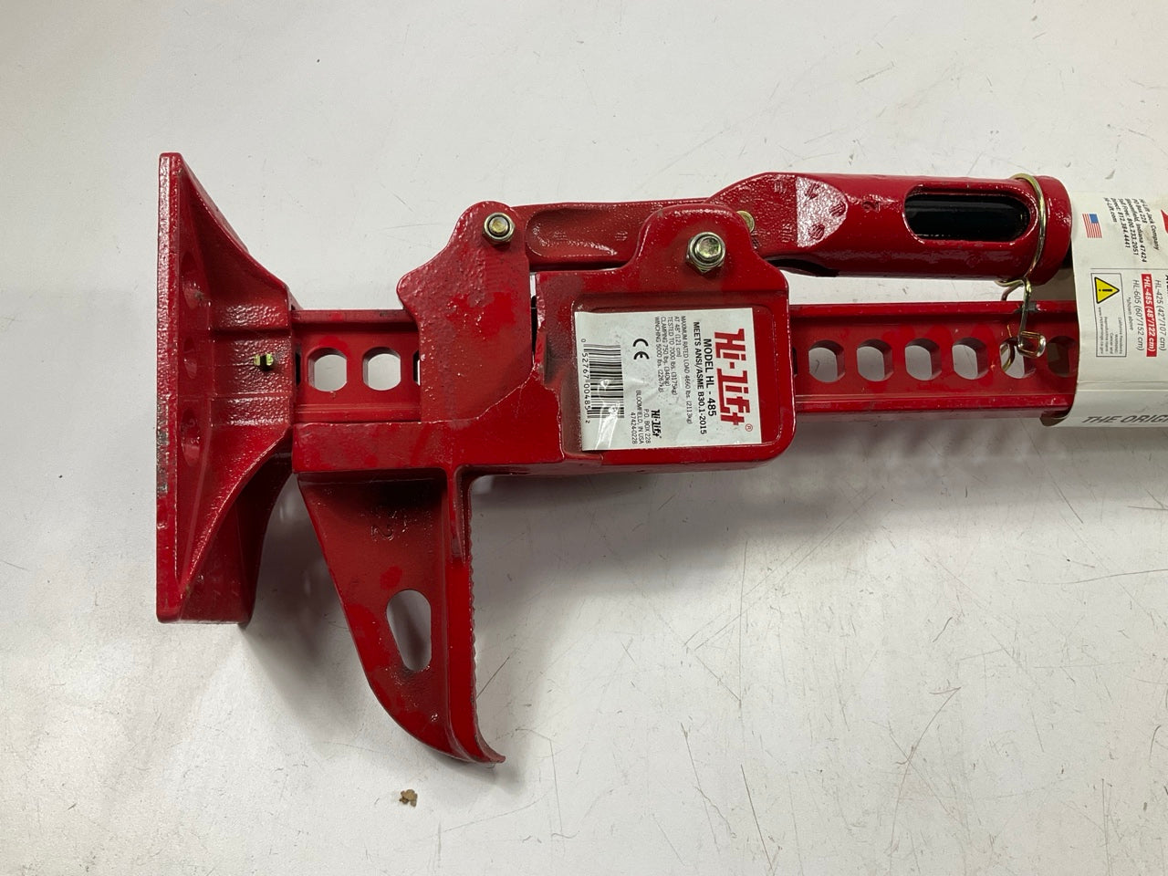 Hi-Lift HL-485 All-Cast RED Iron Jack - 48'' Max Lift, 4660 Pounds Max Weight