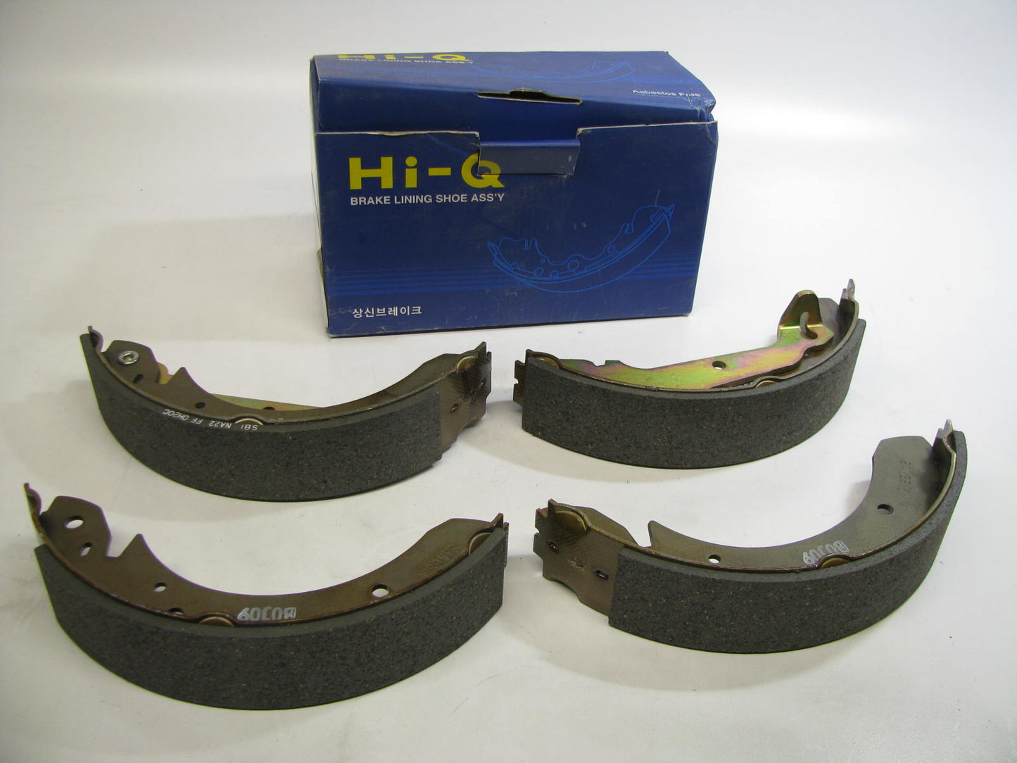 Hi-q 121-0014 Rear Drum Brake Shoes For 1989-1998 Hyundai Sonata