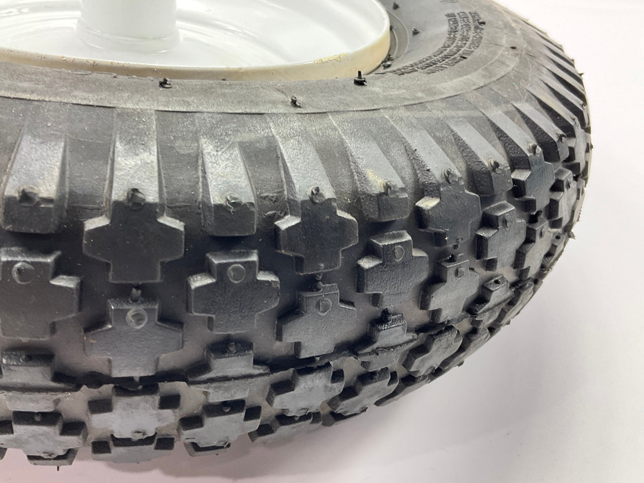 HIRUN CT1007 Wheelbarrow Tire, 4.80/4.00-8, 4 Ply, Stud