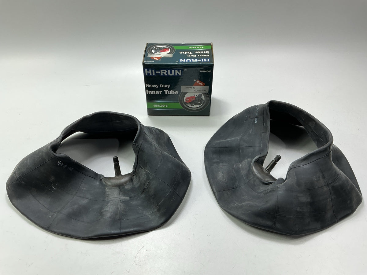 (2) Hi-Run TUN4006 15/6.00-6 15/600-6 TR13 Large Lawn Heavy Duty Inner Tube