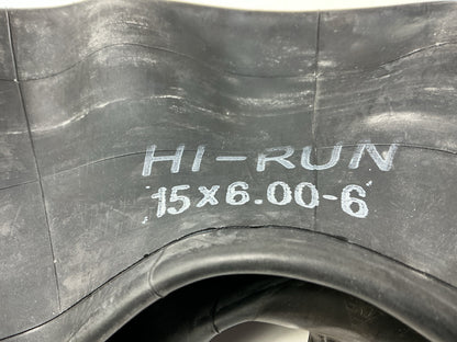(2) Hi-Run TUN4006 15/6.00-6 15/600-6 TR13 Large Lawn Heavy Duty Inner Tube