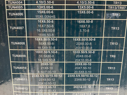 (2) TUN4008 Lawn Mower & Garden Tractor Heavy Duty Inner Tube 18/8.50/9.5-8